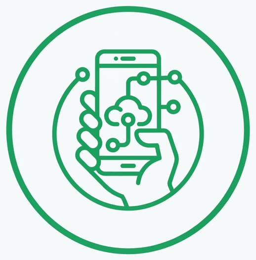 Customer tracking on a phone